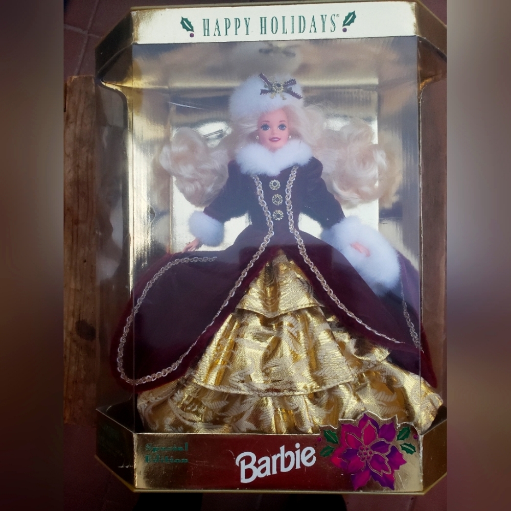 New Happy Holidays Barbie Doll Special Edition Original Box Vintage/Collectable!